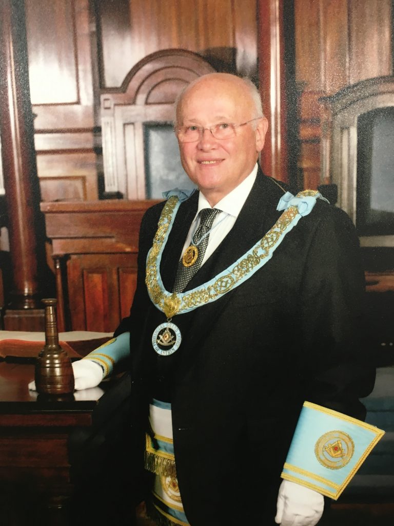 The passing of our Past Provincial Grand Master R.W. Brother John Dickson